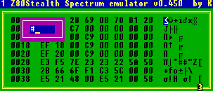 Z80 Stealth screen 2